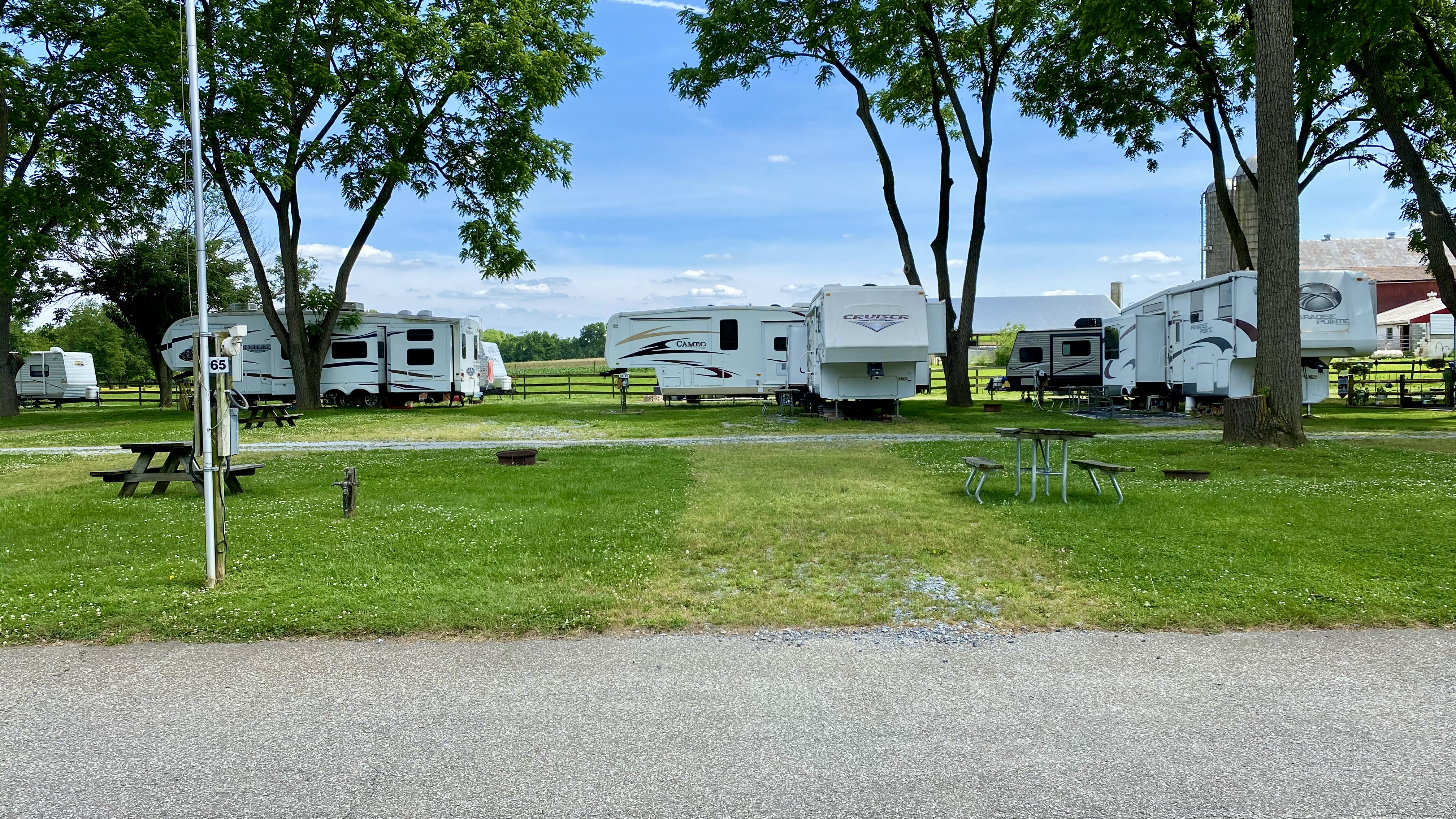 buddy campsite in amish country